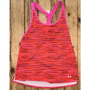 Under armor women’s size S heat gear multi color sports tank